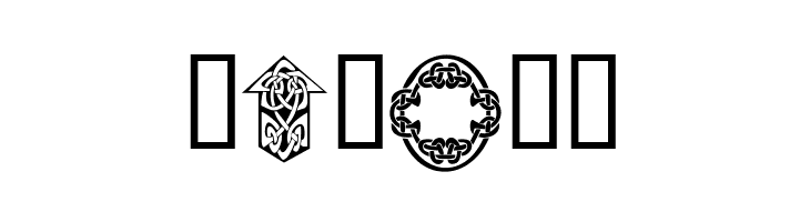 KR Keltic Five  Free Fonts Download