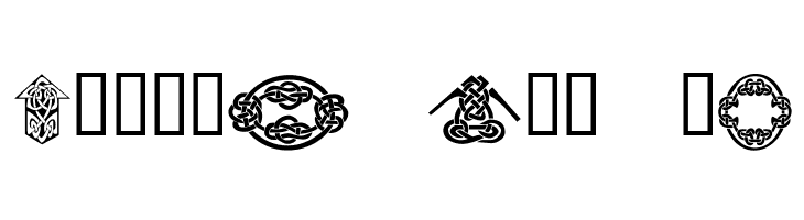 KR Keltic Five  Free Fonts Download