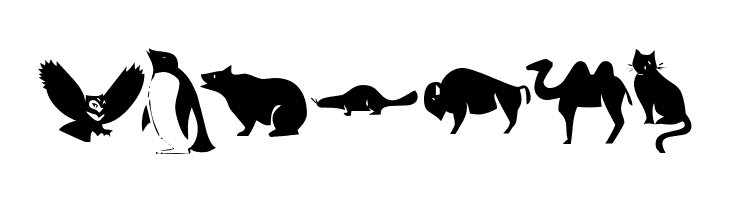 KR Menagerie  Free Fonts Download