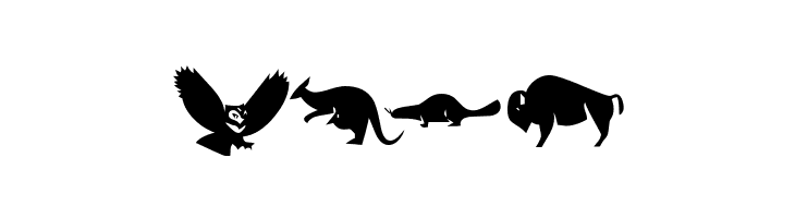 KR Menagerie  Free Fonts Download