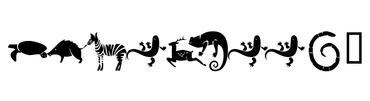 KR Menagerie  Free Fonts Download