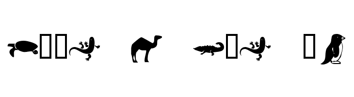 KR Menagerie  Free Fonts Download