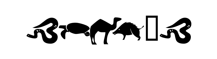 KR Menagerie  Free Fonts Download