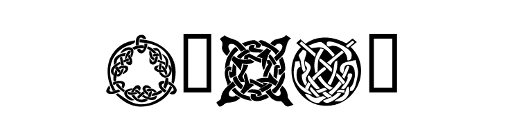 KR Keltic Three  Free Fonts Download