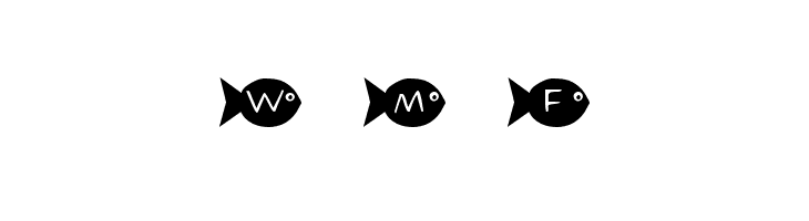 KR Fishy  Free Fonts Download