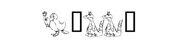 KR Get Well Dings  Free Fonts Download