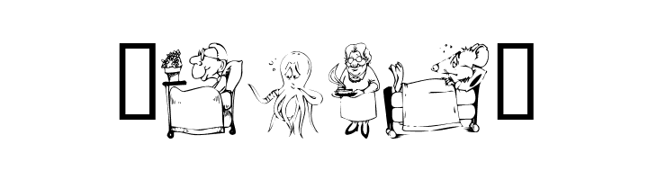 KR Get Well Dings  Free Fonts Download