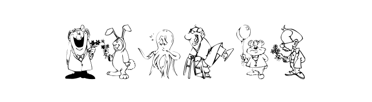 KR Get Well Dings  Free Fonts Download