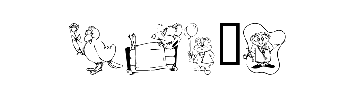 KR Get Well Dings  Free Fonts Download