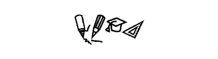 KR Back To School Dings  Free Fonts Download