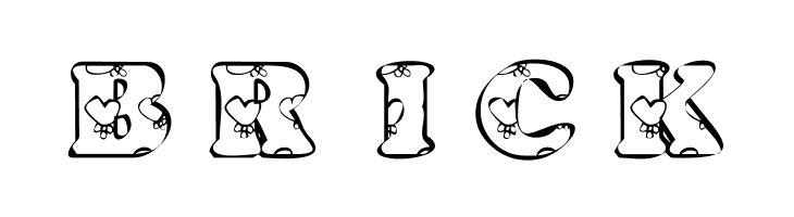 KR Heartfilled  Free Fonts Download