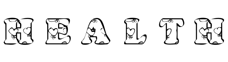 KR Heartfilled  Free Fonts Download