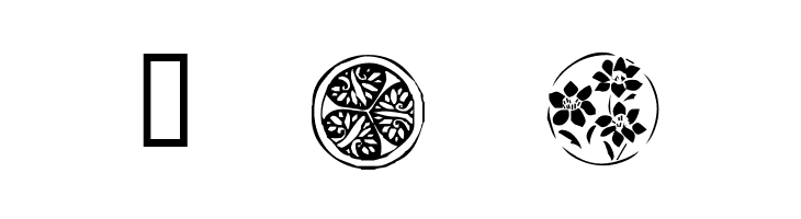 KR Fleurish Circle  Free Fonts Download