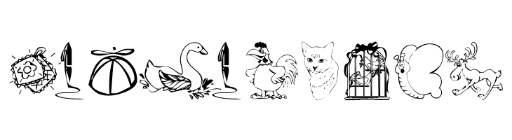 KR Katlings Nine  Free Fonts Download