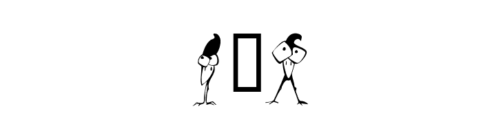 KR Crazy Crow  Free Fonts Download