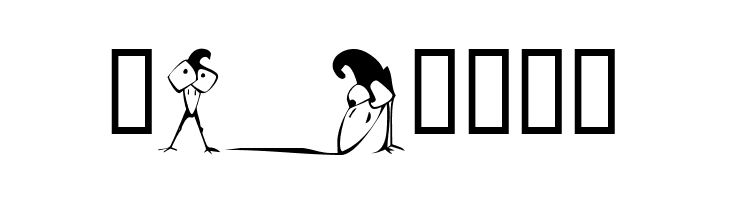 KR Crazy Crow  Free Fonts Download