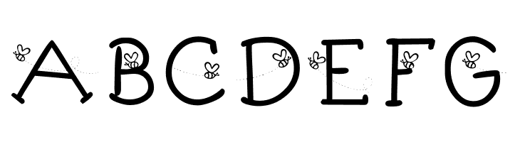 KR Little Buzz  Free Fonts Download