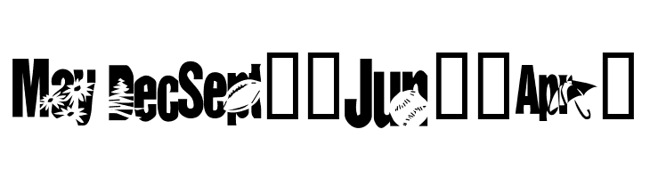 KR Calendar  Free Fonts Download