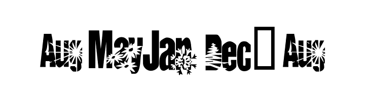 KR Calendar  Free Fonts Download