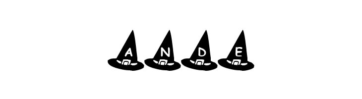 KR Witch's Hat  Free Fonts Download