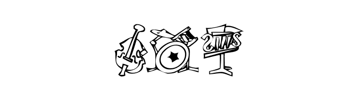 KR Music Class  Free Fonts Download