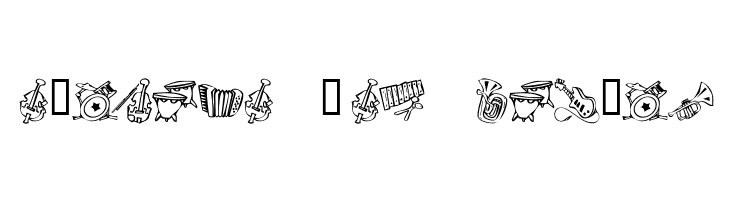 KR Music Class  Free Fonts Download