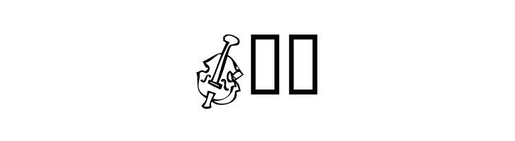 KR Music Class  Free Fonts Download