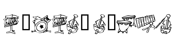 KR Music Class  Free Fonts Download