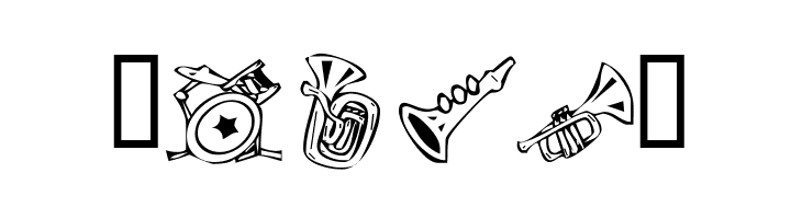 KR Music Class  Free Fonts Download