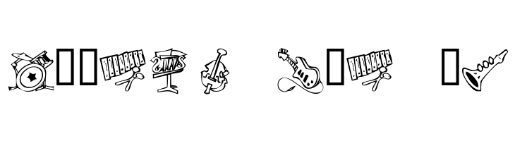 KR Music Class  Free Fonts Download