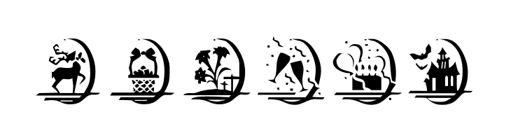 KR Happy Holidays  Free Fonts Download