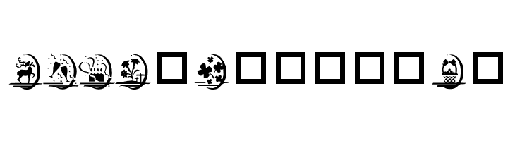 KR Happy Holidays  Free Fonts Download