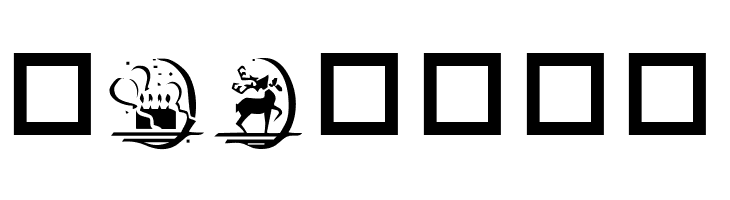 KR Happy Holidays  Free Fonts Download