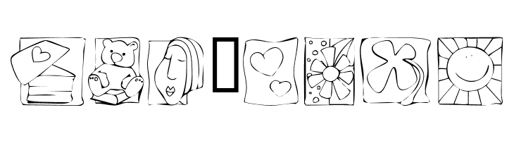 KR Scraps  Free Fonts Download