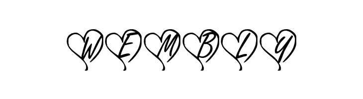 KR Yours Truly  Free Fonts Download