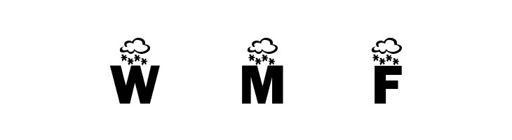 KR Wintry Mix  Free Fonts Download
