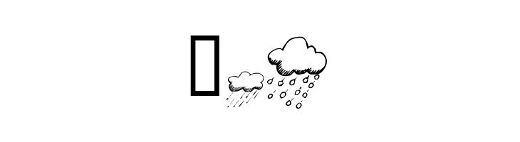 KR Weather Dings  Free Fonts Download
