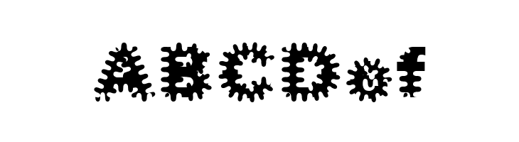 Inkblots  Free Fonts Download