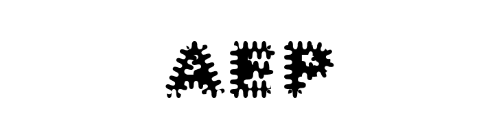 Inkblots  Free Fonts Download