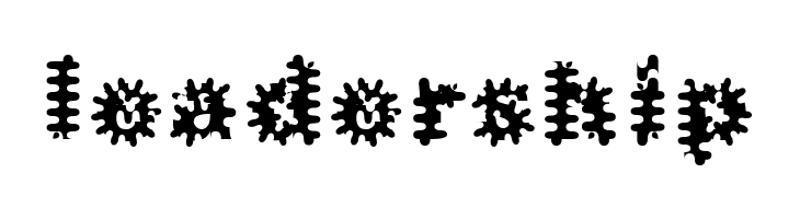 Inkblots  Free Fonts Download