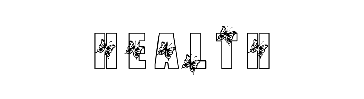 KR Butterfly 3  Free Fonts Download