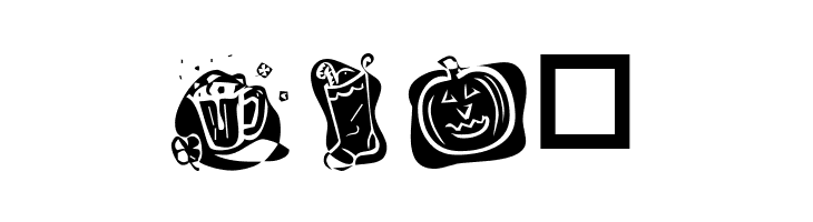 KR More Holidays  Free Fonts Download