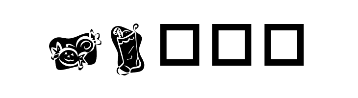 KR More Holidays  Free Fonts Download