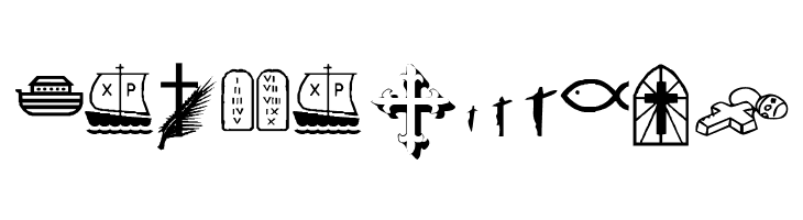 KR Lynda's Christian Dings  Free Fonts Download