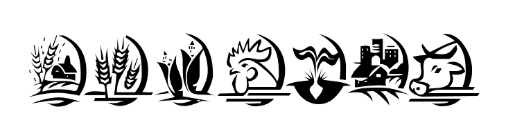 KR On The Farm  Free Fonts Download