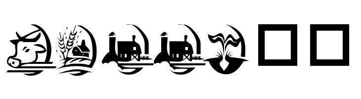 KR On The Farm  Free Fonts Download