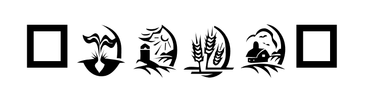 KR On The Farm  Free Fonts Download