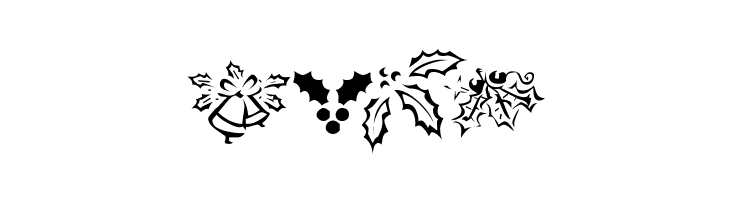 KR Lots Of Holly  Free Fonts Download