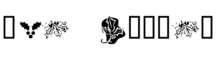 KR Lots Of Holly  Free Fonts Download