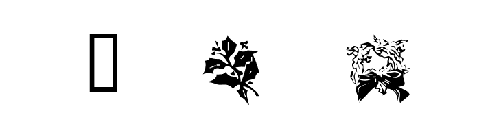 KR Lots Of Holly  Free Fonts Download